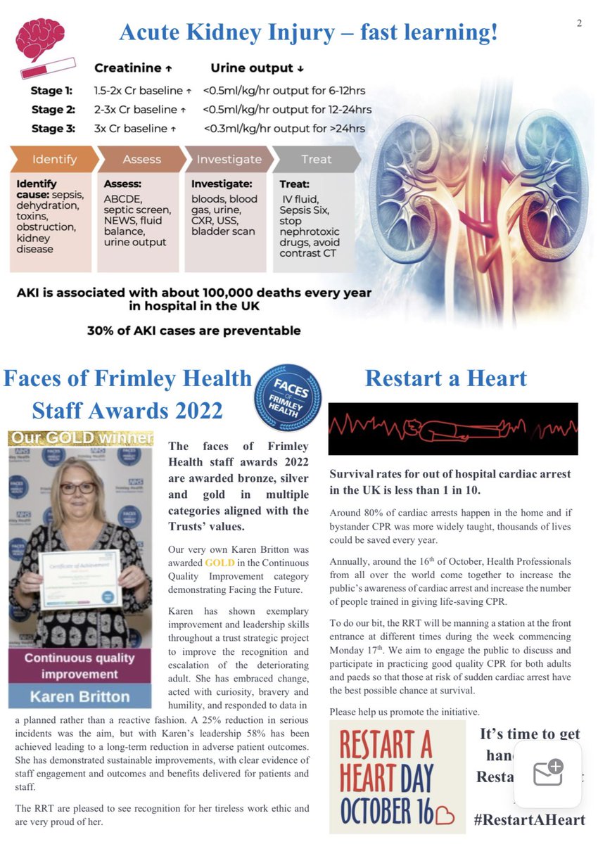 Our latest RRT newsletter 👀 @FHFTexcel @FHFT_LearningOD @clinedFHFT