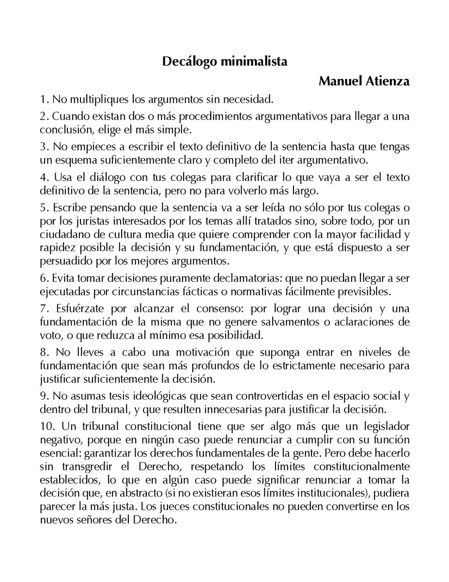 jmartinreyes's tweet photo. Este "Decálogo minimalista" de Manuel Atienza no tiene desperdicio.

Bien dicen que lo bueno, si breve, dos veces bueno... https://t.co/zmoI0xXcNX