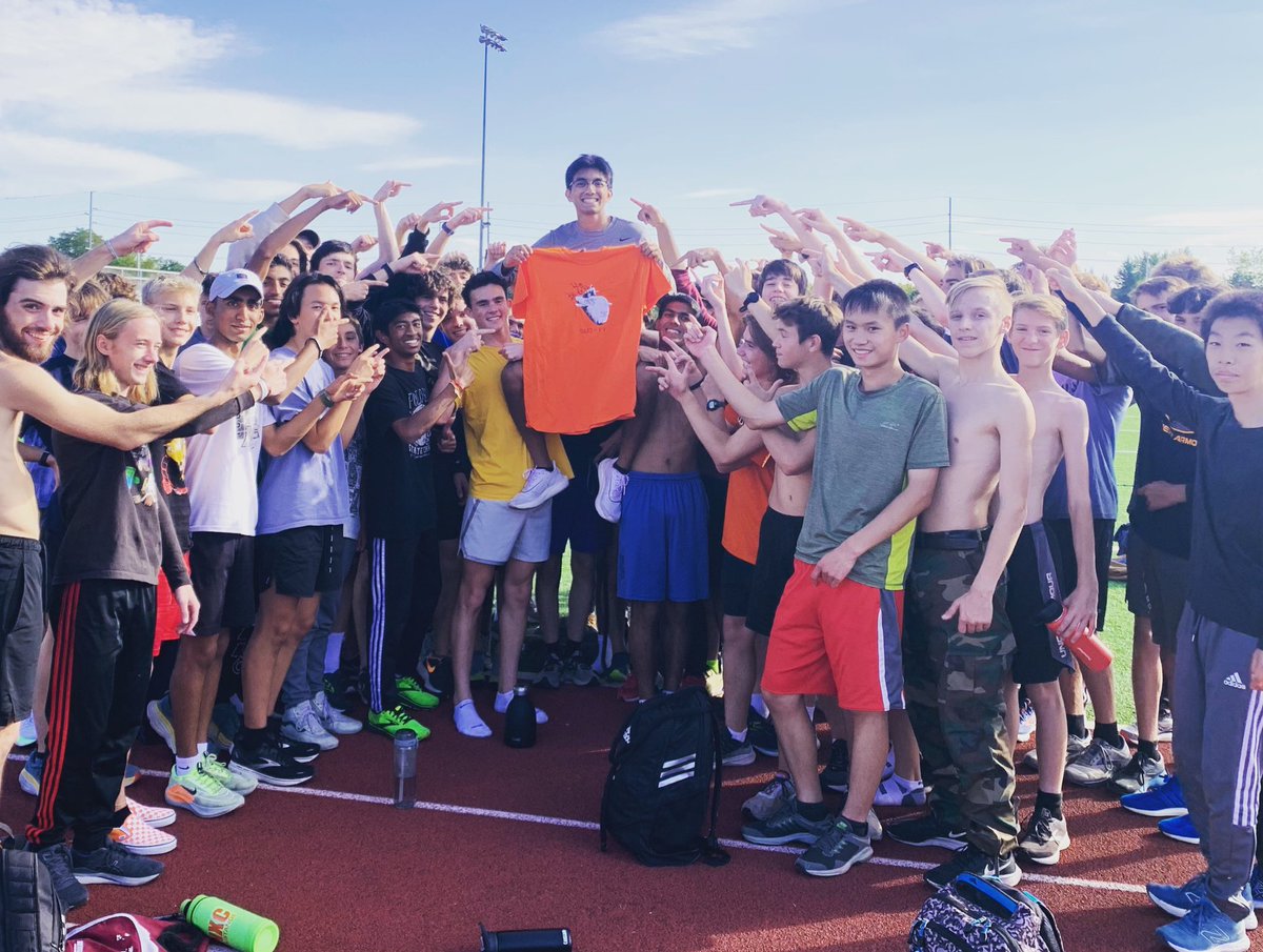 Raunak earns his Sub-17 shirt with his 16:45 performance on Saturday! He deserves every bit of this. He is a kid who has worked extremely hard for four years. Extremely proud and happy for him! GO MUSTANGS! <a href="/nvilleathletics/">Northville Athletics</a> <a href="/raunak_chipotle/">Raunak</a>