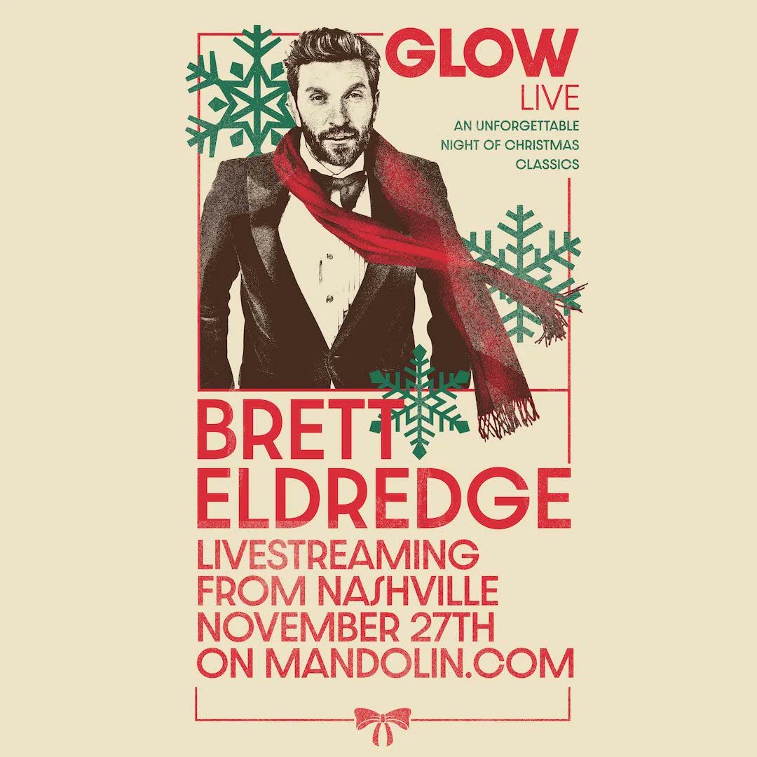 bretteldredge's tweet photo. Can't make it out to a show on the 'Glow Live' tour this year? For the first time ever, you can watch the magic from home! Glow Live is streaming from Nashville's Ryman Auditorium on Sunday, November 27. Tickets on sale Friday, October 14!
Details: https://t.co/1BddgfoK63 https://t.co/MUlcwqdCOV