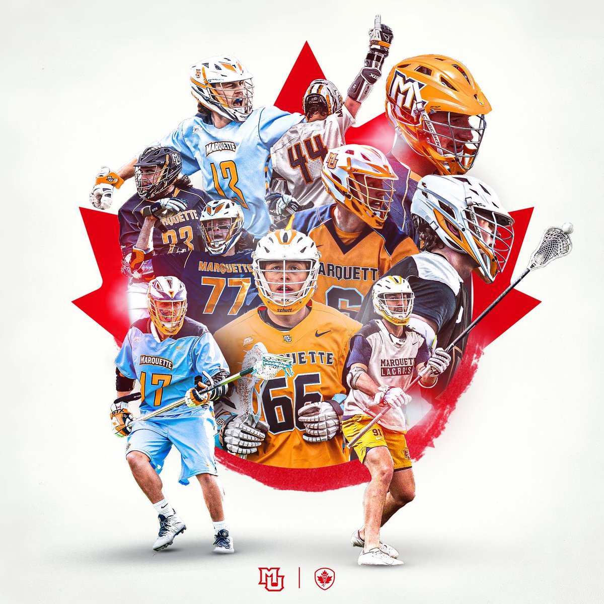 MarquetteMLax's tweet photo. Wishing a Happy Thanksgiving to all of our Canadians, both past and present! #WeAreMarquette https://t.co/Z7lG2T6fuK