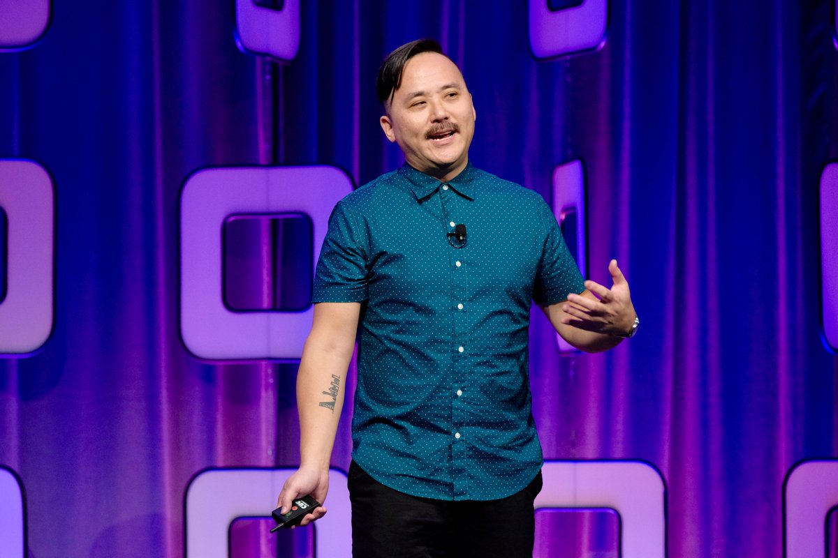 “There’s more than one way to frame a wire.” A lot of learning and laughs during TJ Lee’s (<a href="/titojuan/">TJ Lee</a>) #Button2022 talk.