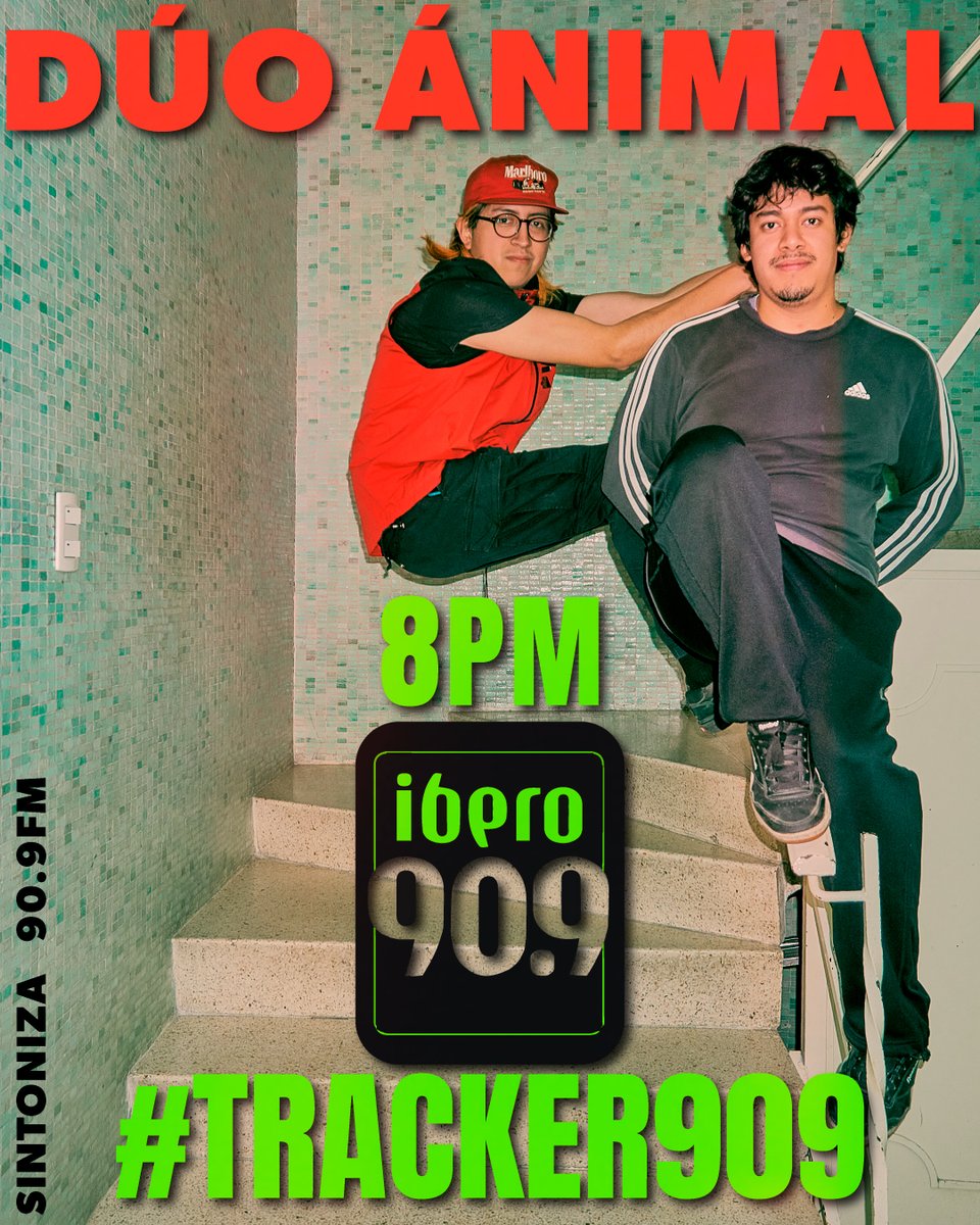DuoAnimal's tweet photo. Prendan el radio hoy a las 8pm sonamos en @Ibero909FM en el programa de @mariipeanuts y @Danylagarza 

Sintoniza #tracker909 también en https://t.co/hvp3SGFOg9 https://t.co/ttlK2TsMzN