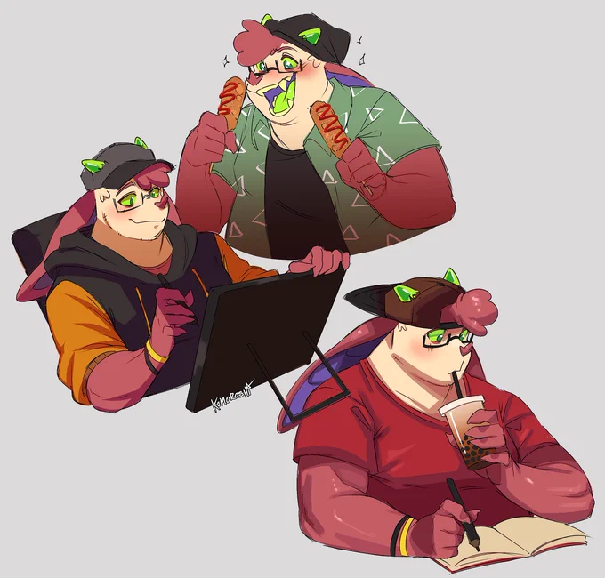 Bat doodles 
