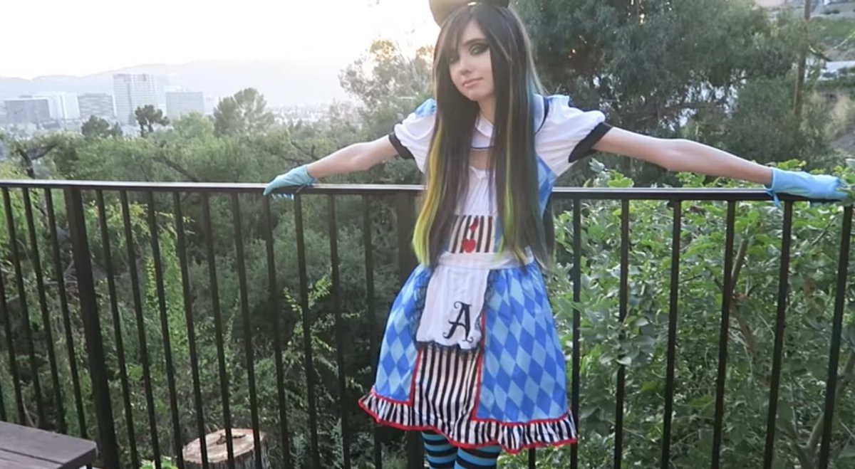 Back_in_the_90's tweet photo. @Eugenia_Cooney We miss you you looked like this for Halloween Eugenia and that’s not because of your costume. Hopefully you’ll be like this again someday. https://t.co/2MuhRpnoMB