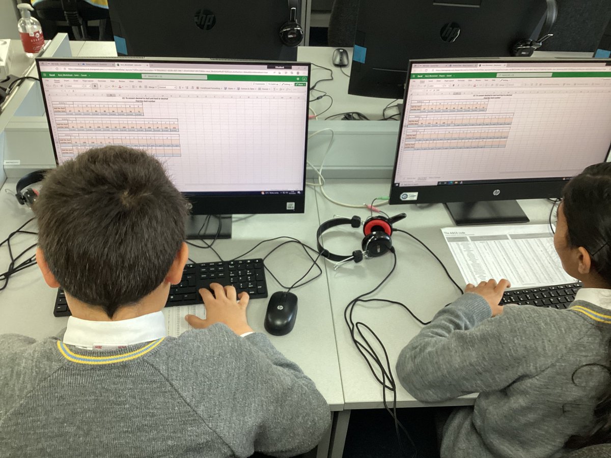StainesPrepDigi's tweet photo. In #StainesPrepDigitalLearning we kickstarted European Code Week with some exciting projects coding sequencing and using variables. #StainesPrepYear6 also used ASCII codes to decipher and write messages.
#StainesPrep @CodeWeekEU @ASCII https://t.co/JVKu78Pi82