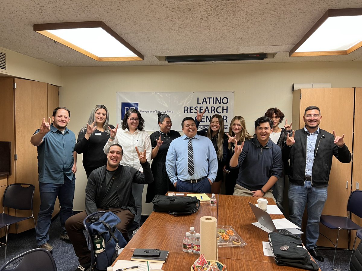 Last week, the <a href="/unevadareno/">University of Nevada, Reno</a> Latino Research Center had the privilege to host the Governor’s Office for New Americans on campus to discuss future collaborations to better support our students! <a href="/Nevada_ONA/">Governor's Office for New Americans</a>