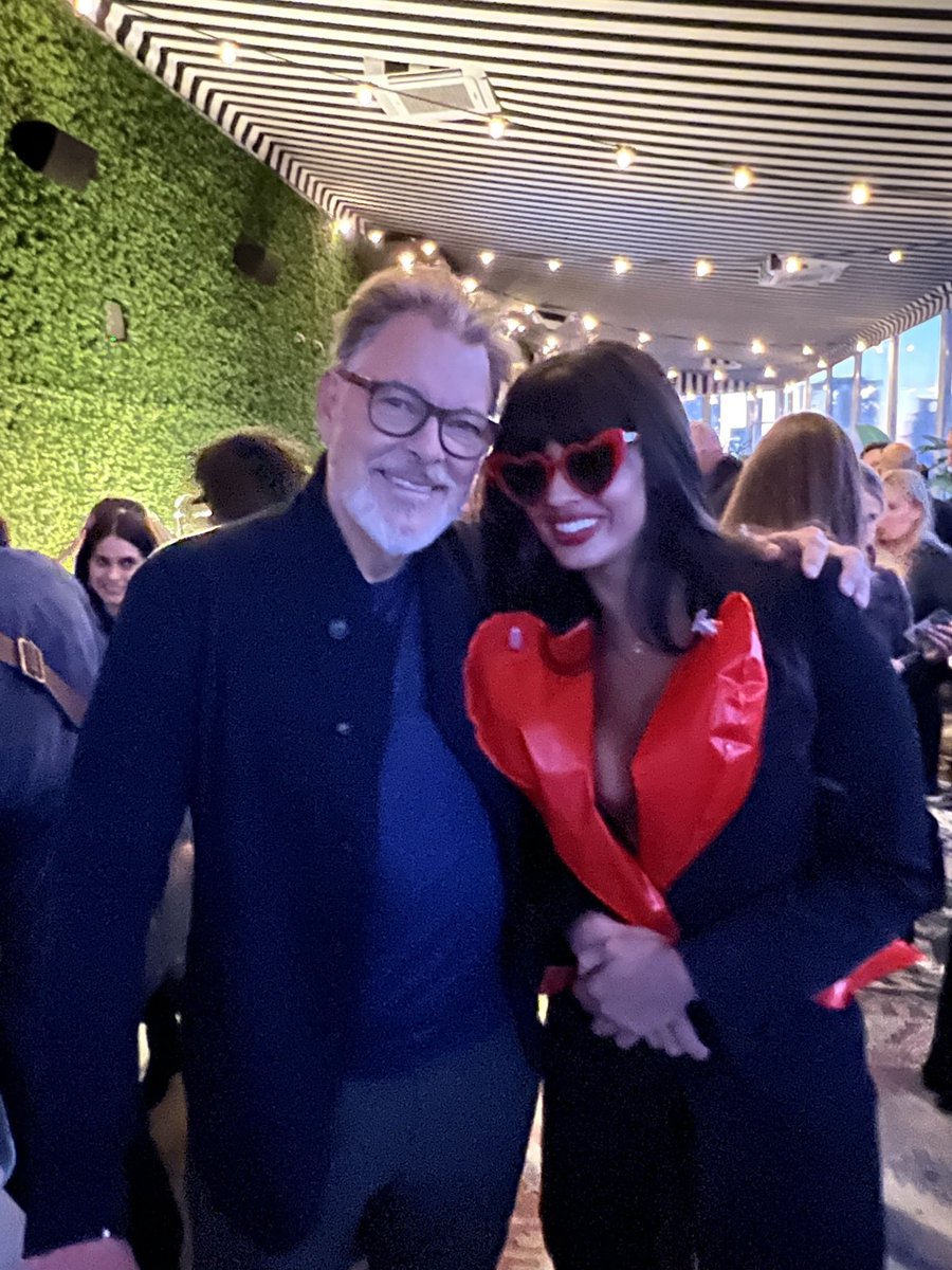 JUST ME AND SOME STAR TREK TNG FAVES #StarTrekNYCC