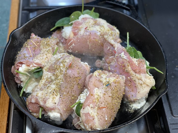 Prepping dinner and then jumping on twitch for a bit.   We have a new game to play to bring in those