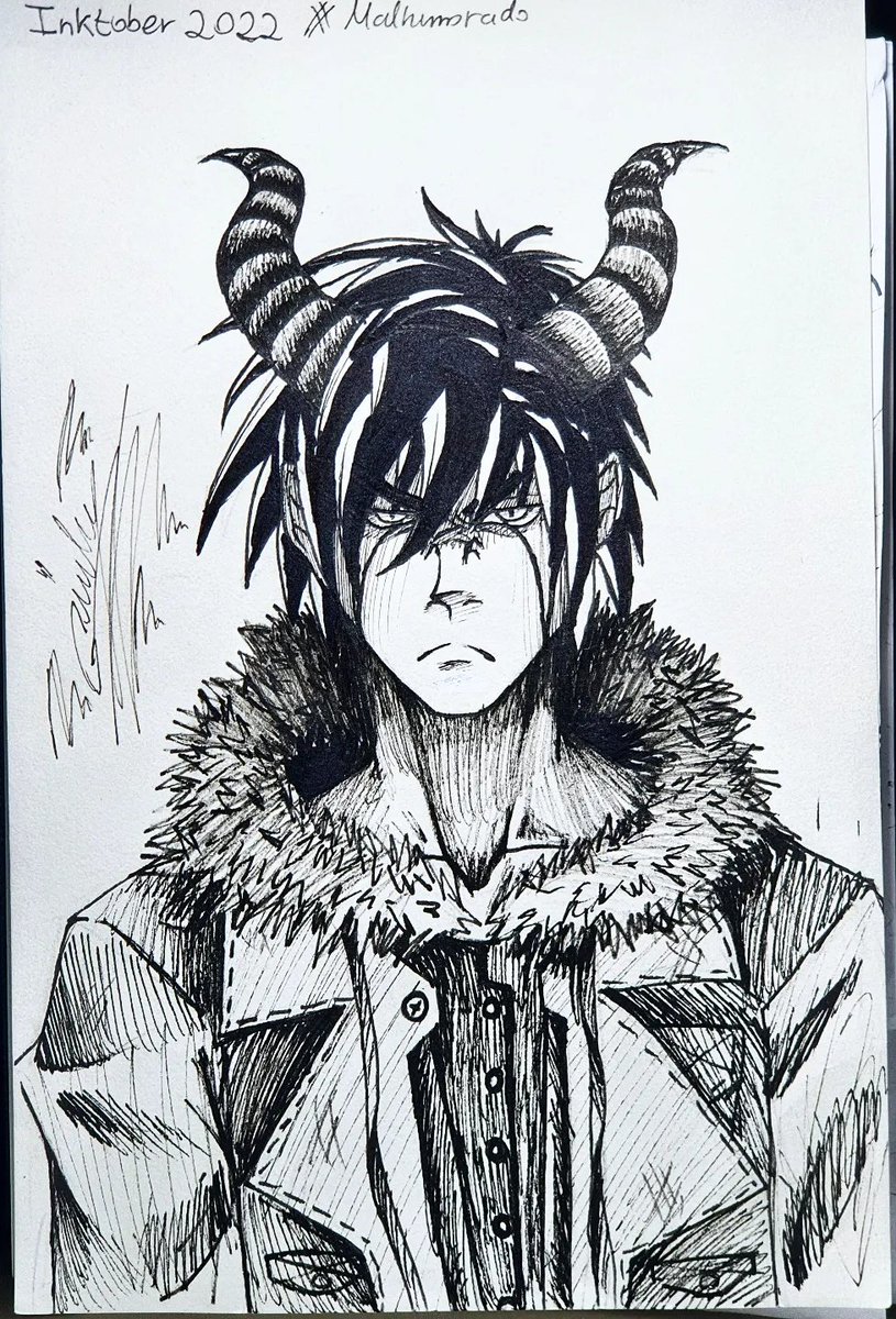 GiselShiba's tweet photo. #malhumorado #crabby
#inktober #inktober2022 #inktobernido #inktobernest #anime #manga #animeboy #draw #drawing #oc #originalcharacter #originalcharacters #ocs #art #animeart #sketch #animegirl #animedrawing #mangaart #mangadrawing #animedraw #inktoberchallenge #drawchallenge https://t.co/U9zLOtenxz