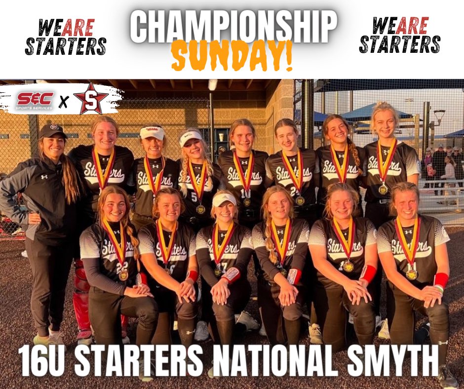 CatalystSB_'s tweet photo. Our 16U National Smyth team finished their weekend in a championship Sunday matchup as runner ups in the top 16U bracket at the S&C Sioux Falls Showcase!
Congratulations to all of our teams and way to represent @mn_starters! 🤩🏆
#WeAreStarters⭐️ | #DevelopmentStartsHere📈 https://t.co/dcz4FrbI6L