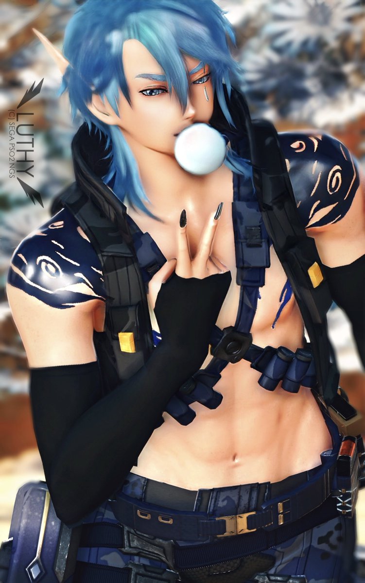 4DLuvOfLuthy's tweet image. “I’m a lover not a fighter, but I like the look”
#メンテの日じゃないけどssを貼る
#PSO2NGS #PSO2NGS_SS 
#NGS_SS #RappyMail