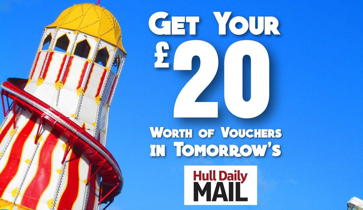 As Monday night draws to a close remember to get your money off vouchers in tomorrows Hull Daily Mail. Available at most local retailers 🎡🎡🎡

Hull Fair opens again tomorrow from 2pm

<a href="/hulllive/">Hull Live</a>