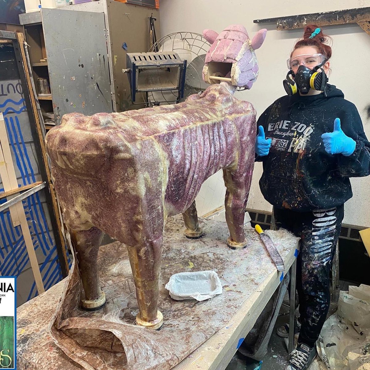 FredoniaTADA's tweet photo. As we head into Technical Rehearsals for Into the Woods, we’re highlighting the work of the Paint and Props Crew!

Charge Artist - Megan Lancy
Properties Supervisor - Gillian Cavanaugh

Marvel Theatre - OCT 21, 22, 23, 27, 28, and 29... https://t.co/DMwjmqoDfc