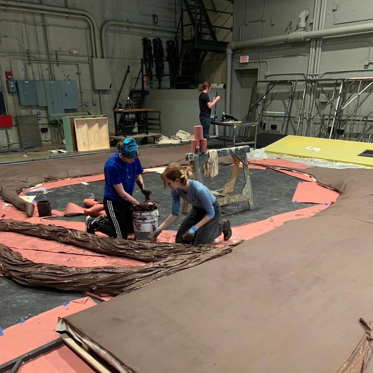 FredoniaTADA's tweet photo. As we head into Technical Rehearsals for Into the Woods, we’re highlighting the work of the Paint and Props Crew!

Charge Artist - Megan Lancy
Properties Supervisor - Gillian Cavanaugh

Marvel Theatre - OCT 21, 22, 23, 27, 28, and 29... https://t.co/DMwjmqoDfc
