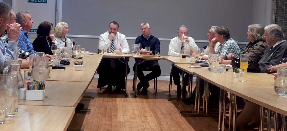 HullFCVPS's tweet photo. The VPs were pleased to have special guests at our meeting tonight. Adam Pearson and James Clark chatted with members and answered questions as details of 2023 season passes were released. Thanks to all at #HullFC for a great night. https://t.co/Qo8iAkz8rG