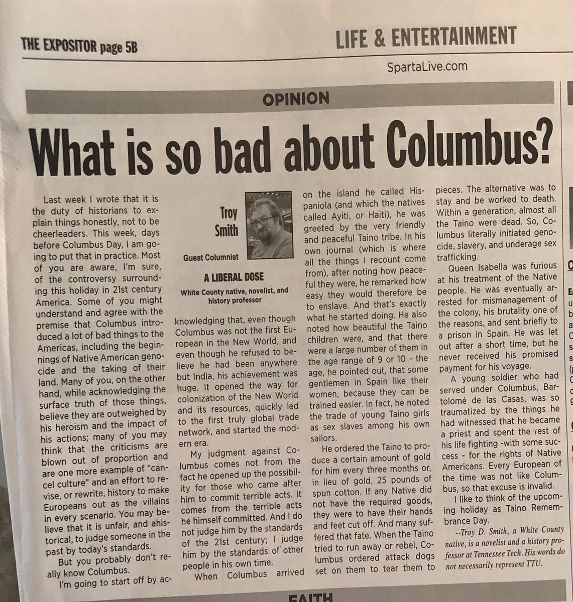 AndreVinasco's tweet photo. #IndigenousPeoplesDay #ColumbusDay https://t.co/2ATKdA9lWv