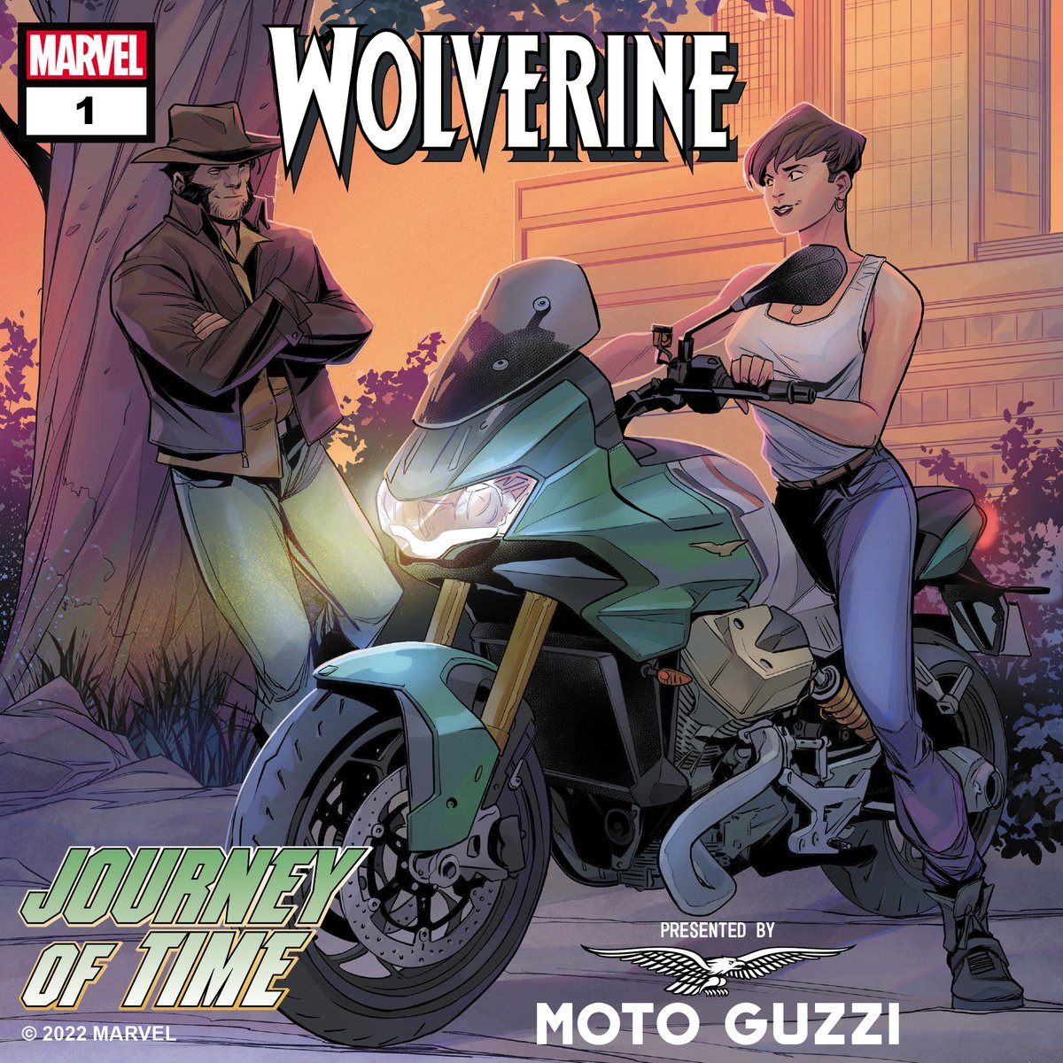 Follow Logan on a journey through time in a new ‘Wolverine’ comic presented by @motoguzziclub. Read now: bit.ly/3RMdPzX #ad