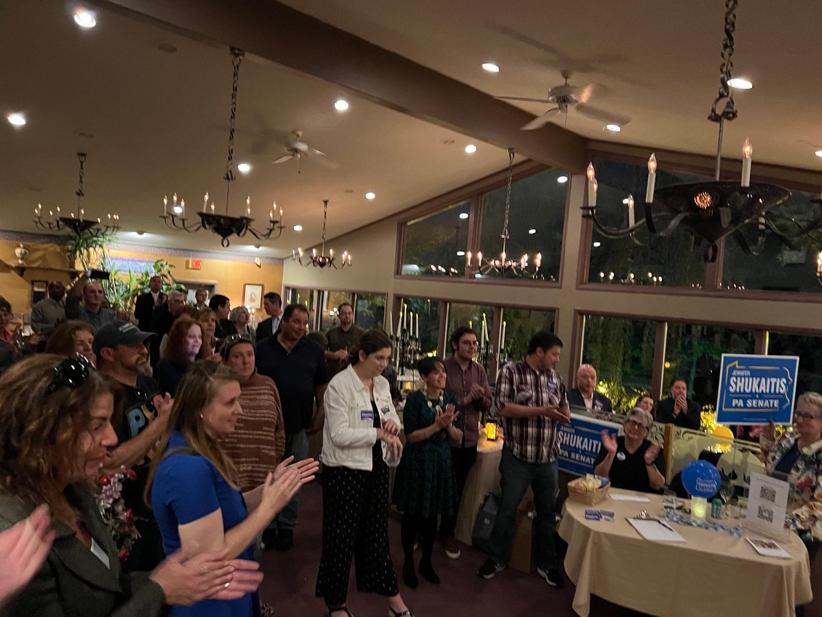 JenniferforPA's tweet photo. Thanks to everyone who came out for my birthday fundraiser this weekend! It was great bringing together so many of the people who’ve been fueling our campaign. This is a grassroots efforts and together we’ll flip the 40th! https://t.co/FRFMiHfif7