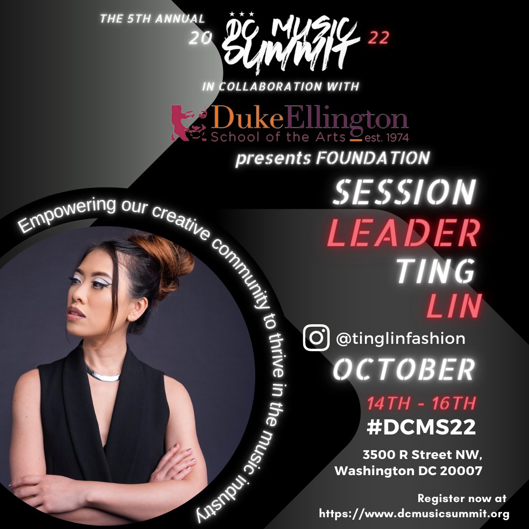 DCMUSICSUMMIT's tweet photo. We're excited to announce workshops by Kemi Adegoroye, Ting Lin, Stephen "Night Train 357" Wilkes, and Jarreau Williams at the 5th annual DC Music Summit!

👉🏾Register today! https://t.co/1hGRLafs9b
#DCMC22 #aCreativeDC #DCmusician #ListenLocalFirst #DCthings https://t.co/kbxDhC2ble