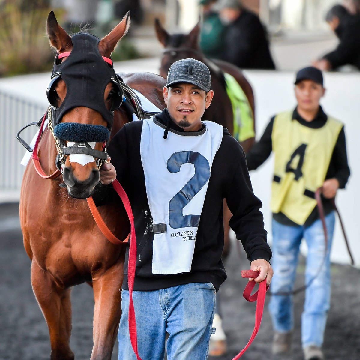We couldn’t do it without our Backstretch Heroes. 🖤#WhereTheBayComesToPlay