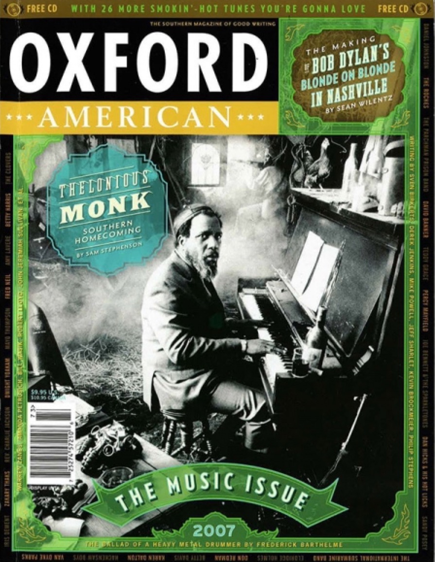 oxfordamerican's tweet image. “No matter his physical condition, Monk sounds remarkable.” 

—Happy birthday, Thelonious Monk! We’re celebrating his musical legacy with @SamStephenson12’s “Is This Home?” from #Issue58. Read it at the link below!

ow.ly/VrhF50L5Yoi

Cover image courtesy Everett Collection