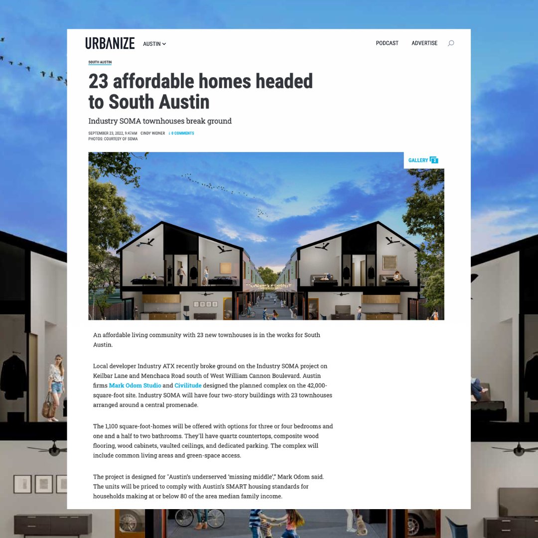 Industry ATX (@industryatx) on Twitter photo Thank you to our friends at <a href="/UrbanizeAustin/">UrbanizeAustin</a> for sharing the exciting news about #IndustrySOMA! Check out their write-up here: bit.ly/3ytVWPA Thank you to our friends at <a href="/UrbanizeAustin/">UrbanizeAustin</a> for sharing the exciting news about #IndustrySOMA! Check out their write-up here: bit.ly/3ytVWPA