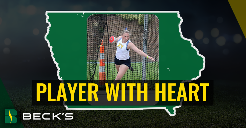brownfield's tweet photo. @BecksHybrids congratulates this week's Player With Heart, Kennedy Axmear for her commitment and passion on the field and beyond! To learn more listen to Kennedy's full interview.