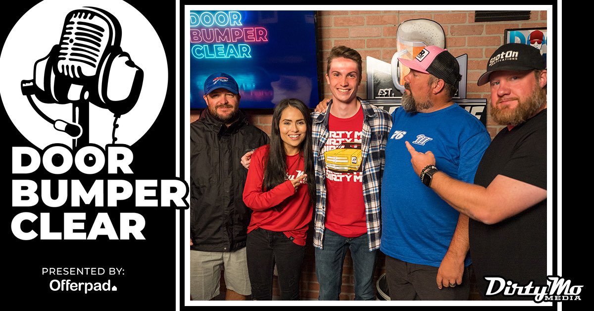 Dirty Mo Media on Twitter "DOOR BUMPER CLEAR AFTER THE ROVAL! 🤦‍♂️Caution for a sign 👀Teammate