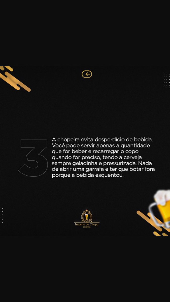 Imperiodochopp1's tweet photo. Se você ainda tinha dúvida sobre ter uma chopeira no seu evento, está no post CERTO! ✅🍻
Garanto que você vai terminar de ler já com vontade de alugar a sua.
Peça já:
➡️ Link na bio
.
.
.
#imperiodochoppexpress #chopp #choppemcasa #choppgelado #chopperia https://t.co/OAlqDdyLyl