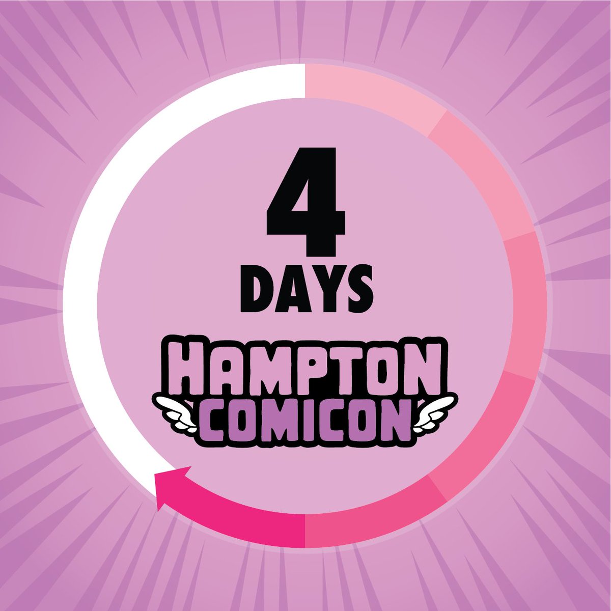 Hampton Comicon tweet media