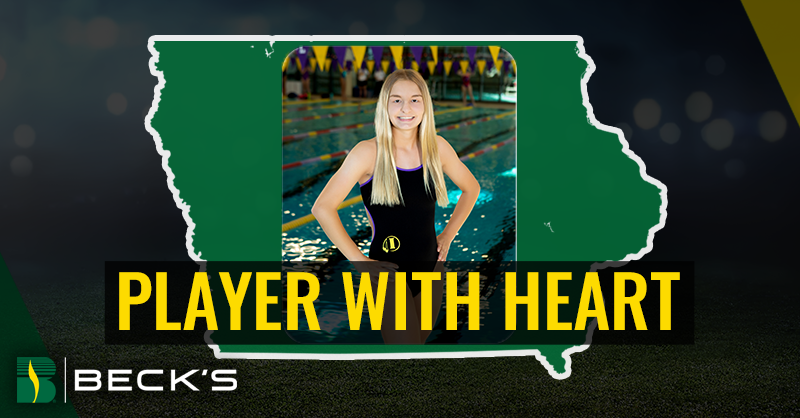 brownfield's tweet photo. @BecksHybrids congratulates this week's Player With Heart, Erin Hinshaw for her commitment and passion in the water and beyond! To learn more listen to Erin's full interview.