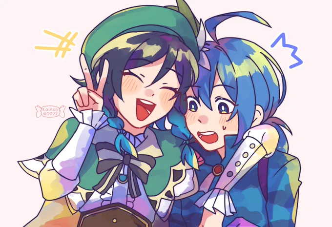 [ #魔入りました入間くん #原神 #GenshinImpact #Venti #Iruma #Crossover]Short boyBow user JP VA Ayumu Murase  