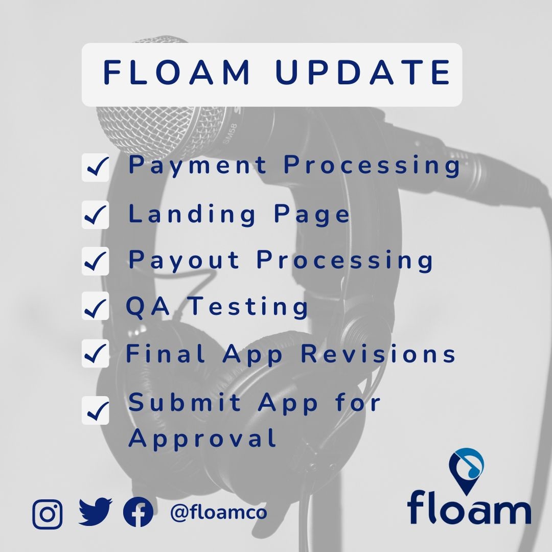 floamco's tweet photo. We are excited to announce we have officially submitted our app for approval in the Apple &amp; Google play store!

Find your next recording studio with floam!  
Launching Soon! 🚀

#floam #music #recordingstudios #studio #recordingartists #musicstudio #explore #audioengineer https://t.co/Qgd4aBTZnC