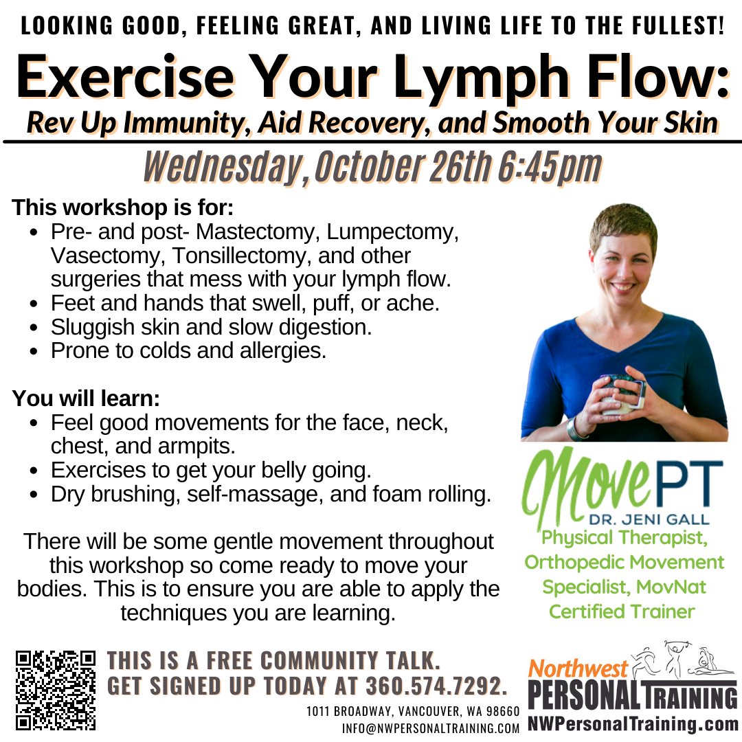 nwptraining's tweet image. Mark your calendars for this FREE and incredibly informative workshop with Dr. Jeni Gall!

conta.cc/3fK3J5j
conta.cc/3yrsrhm