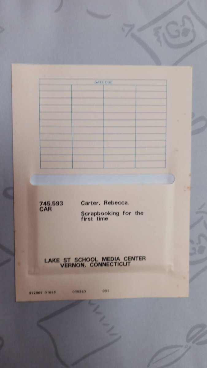 ryanblanck4's tweet image. I usually take pictures of ex-library books with library pockets on there as part of library ephemera stuff and we're browsing around at Goodwill before my work shift's started in the morning. #librarypockets #libraryephemera #librarycardpockets #exlibrarybooks #photography