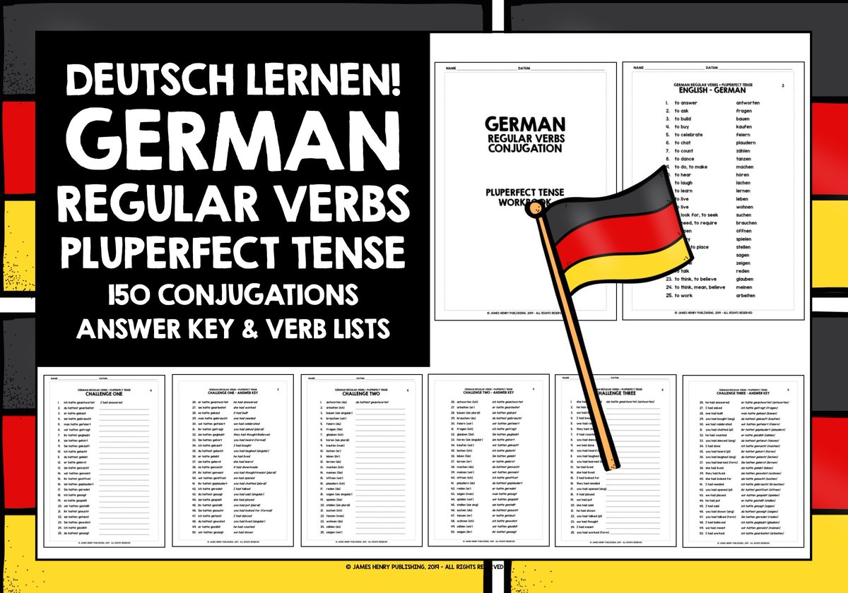 LivelyLangs's tweet photo. #germanregularverbs #deutscheregelmäßigeverben #ks5german #ks4german #MFL #mfltwitterati #germanconjugation #deutschekonjugation #daz #daf #germanpluperfecttense #dasPlusquamperfekt #Deutschlernen #thelivelylearningclassroom #thelivelylanguagesclassroom https://t.co/SFor5GFlzn https://t.co/igDZsADP2U