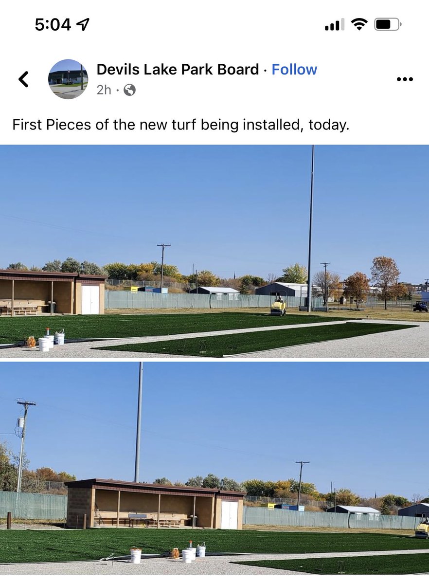 DLHSBaseball's tweet photo. Excited for the upgrades at Legion Field #firebirdbaseball #gofirebirds #spring2023 https://t.co/GLSKsNd91e