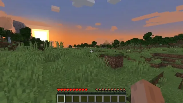 ServerAndGo's tweet image. Sunsets in Minecraft 😌