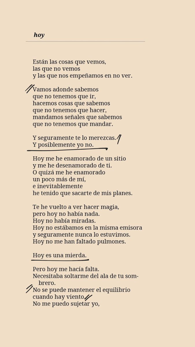 JotaPayne's tweet photo. Marca, tacha, sub raya.
Has de las palabras un abrigo
que la poesía, tambien cura.
@labenitoescribe
#PrimeroDePoeta
#SeaPoesia https://t.co/wZnmSlwxI1