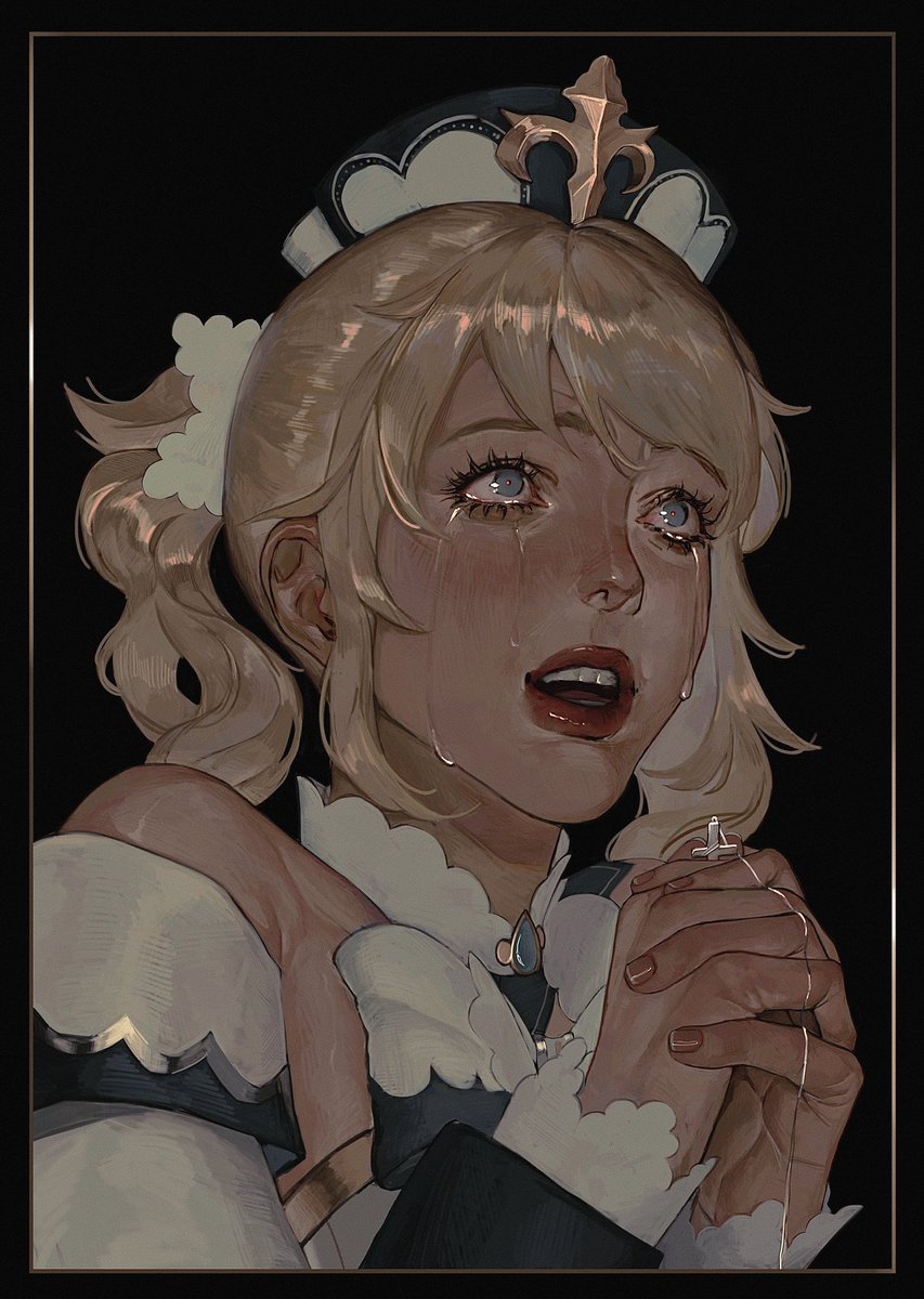 rnstg17's tweet photo. Drawtober day 10 - Obsession 
#genshinimpact #barbara https://t.co/DJn1rmLCwG
