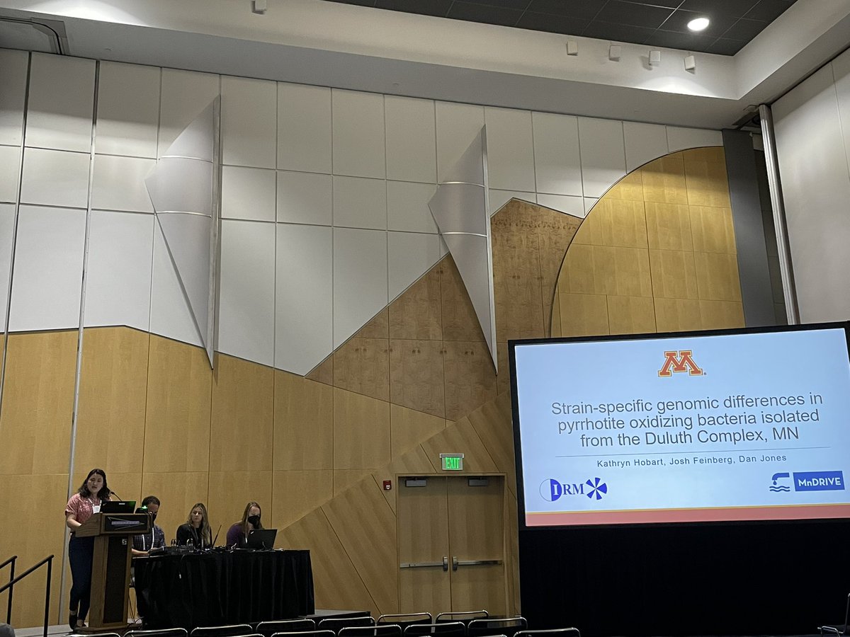 Big trip for the Jones Lab! Kathryn presented her work, <a href="/BeggiaZoa/">Zoë Havlena</a> had her poster and received an award with <a href="/newmexicotech/">New Mexico Tech</a> President Dr Wells, and I had my talk this morning. #GSA2022 <a href="/NMT_EES/">NMT Earth & Environmental Sciences</a> <a href="/WHOI/">Woods Hole Oceanographic Institution (WHOI)</a> <a href="/ScottWankel/">Scott Wankel</a> <a href="/jmacalad/">Jennifer Macalady @jmacalad.bsky.social</a> @not_rollergirl <a href="/geomicrobe/">Dan Jones</a> <a href="/NMTBiology/">NMTBiology</a> <a href="/NCKRI/">NCKRI: National Cave and Karst Research Institute</a>