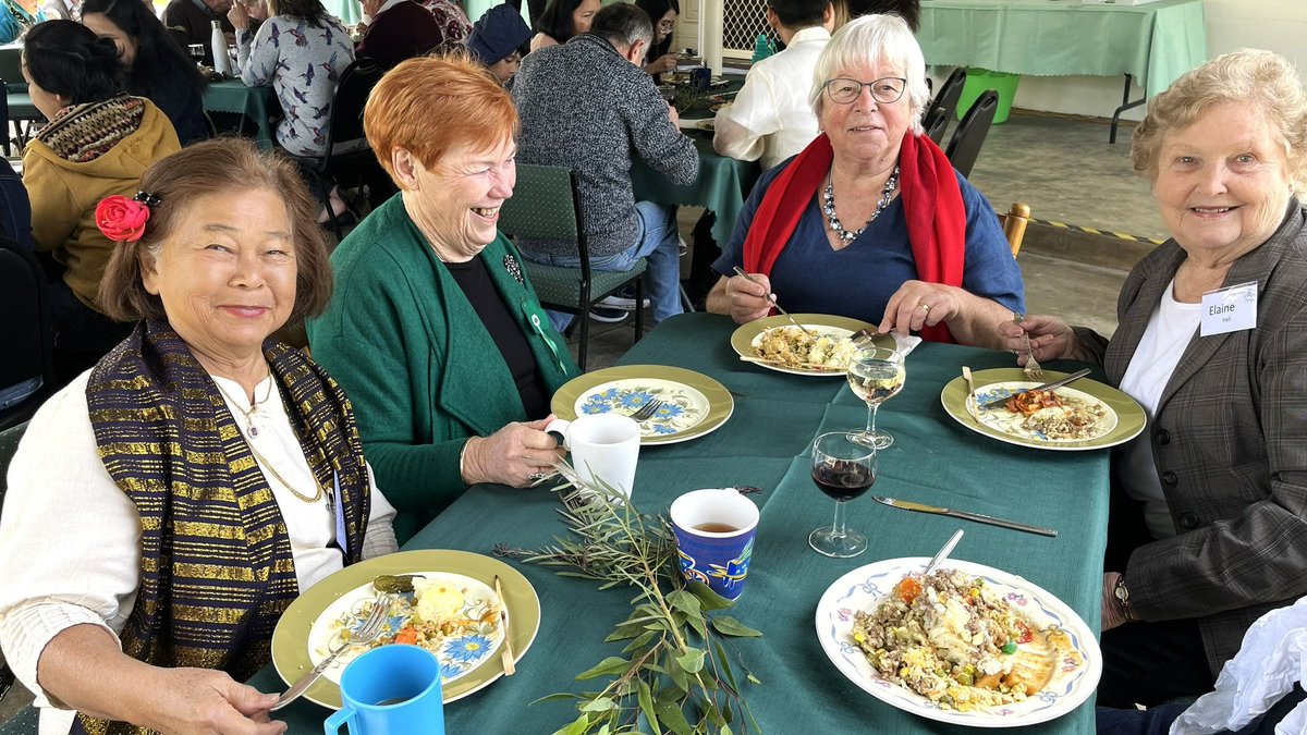 D_of_Sandhurst's tweet photo. Catch up with all the news from Bishop Shane while he's been in Europe. And while he was away, his flock did play! With Feast Days and Fiestas full of prayer, food, song and good company.  It's all in the latest Sandpiper e-News - https://t.co/Im6t2jlXda https://t.co/UC54dbQHdq