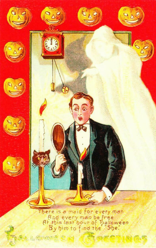 Podcast is coming out Thursday this week instead of tomorrow, due to us being busy as fuck. BUT it's a very seasonal episode with @LangenkampH and @afxstudio where we talk all about weird Hallowe'en rituals from the early 1900s!
