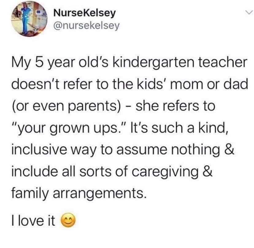 McCartx2's tweet photo. #inclusivity #families https://t.co/8rYjEpn6KV