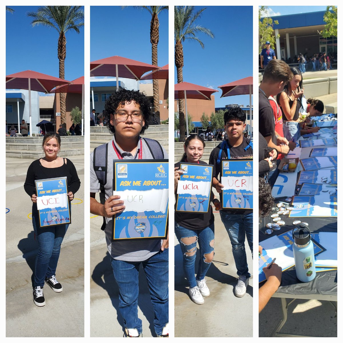 RajahCounseling's tweet photo. Tons of fun at our lunchtime event for #collegekickoffds! @IHSRajahs @RRenaissanceIHS @DesertSandsUSD @indiorajahsasb @ReachHigher @reachhigherihs @rajahcareers https://t.co/CRezHaXX6E