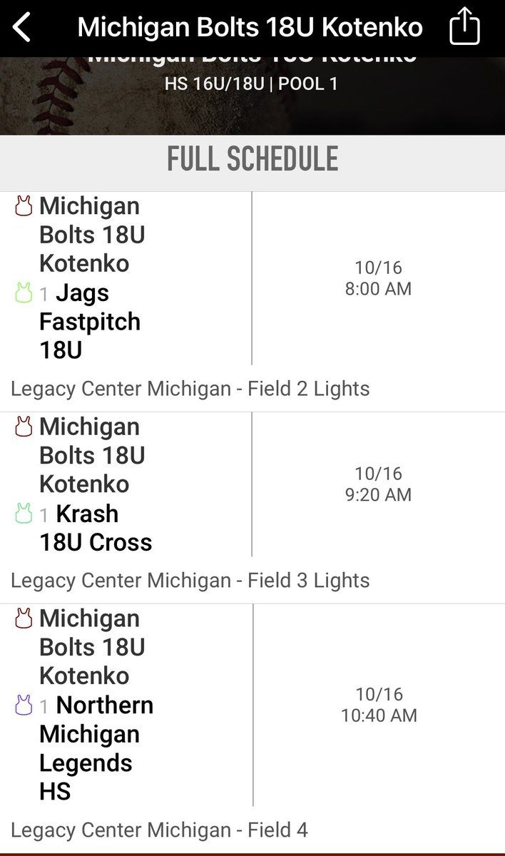 Fall Ball this Sunday!  Coaches grab your ☕️We got the early games again <a href="/LTUSOFTBALL/">LTU Softball</a> <a href="/SAUCougarsSB/">Spring Arbor Softball</a> <a href="/ClearySoftball/">Cleary Softball</a> @CUAA_Softball <a href="/MUCrusadersSB/">Madonna Softball</a> <a href="/mott_softball/">Mott Softball</a> <a href="/AlmaScotsSB/">Alma College Softball</a> <a href="/DU_SBALL/">PANTHER SOFTBALL</a>