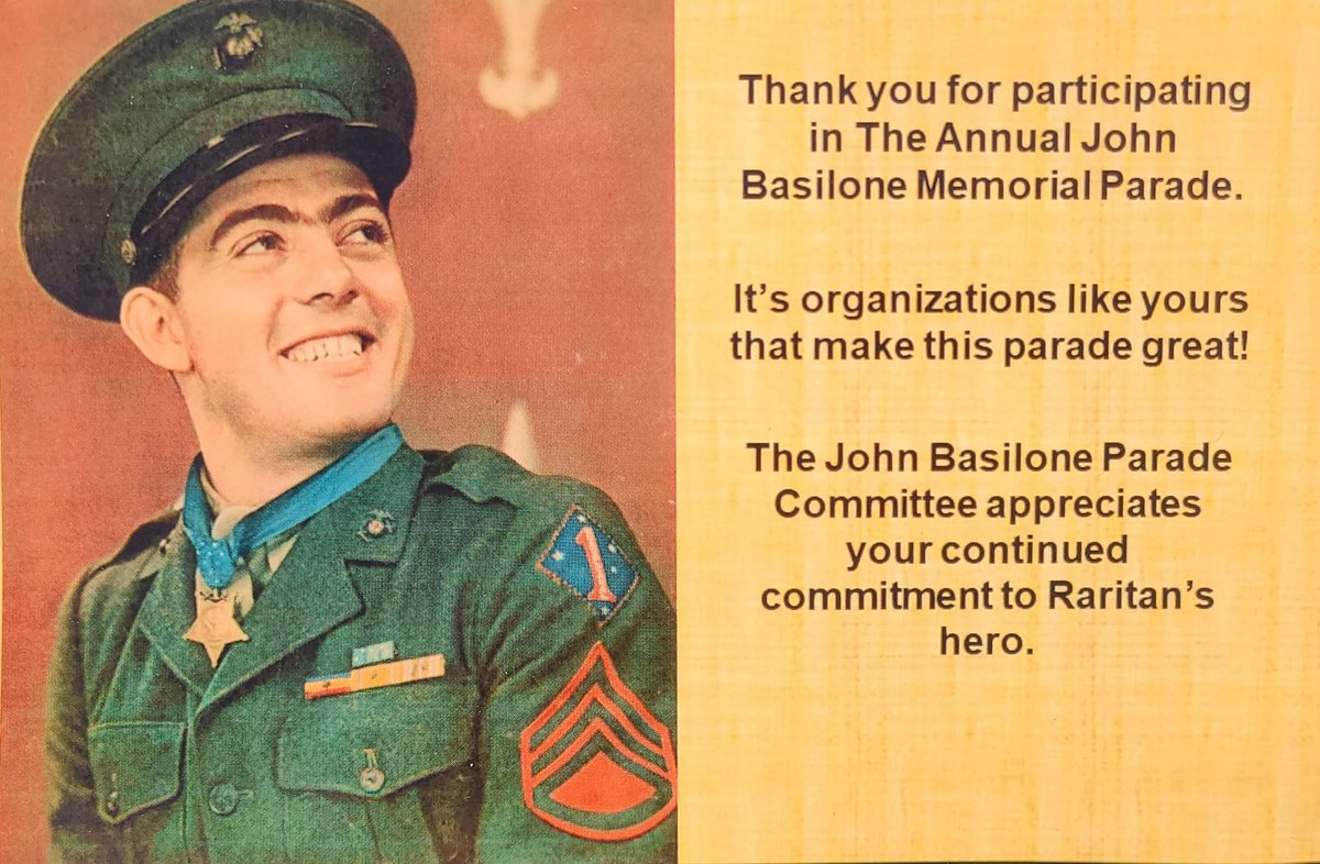 MarylandMarines's tweet photo. Thank for our DoMD's participation in the John Basilone Parade.

https://t.co/KnV4cFOncv https://t.co/DHJUAUxrXX