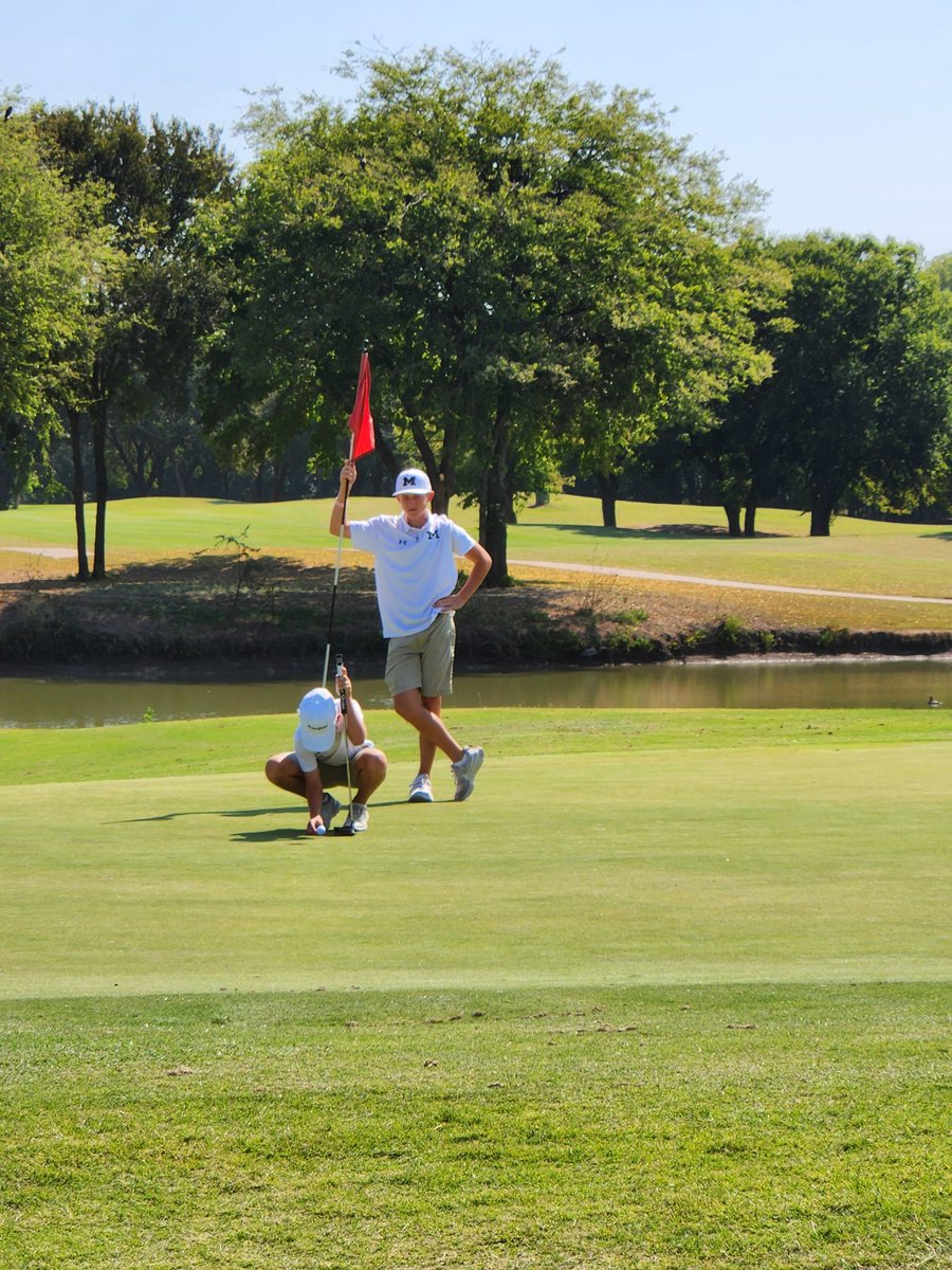 kbmom78's tweet photo. Love watching my boys support each other. Patrick looped for Jacob in first 18 hole tournament and was there to celebrate his hole in one.  What a day! https://t.co/CTFtZOJnUi