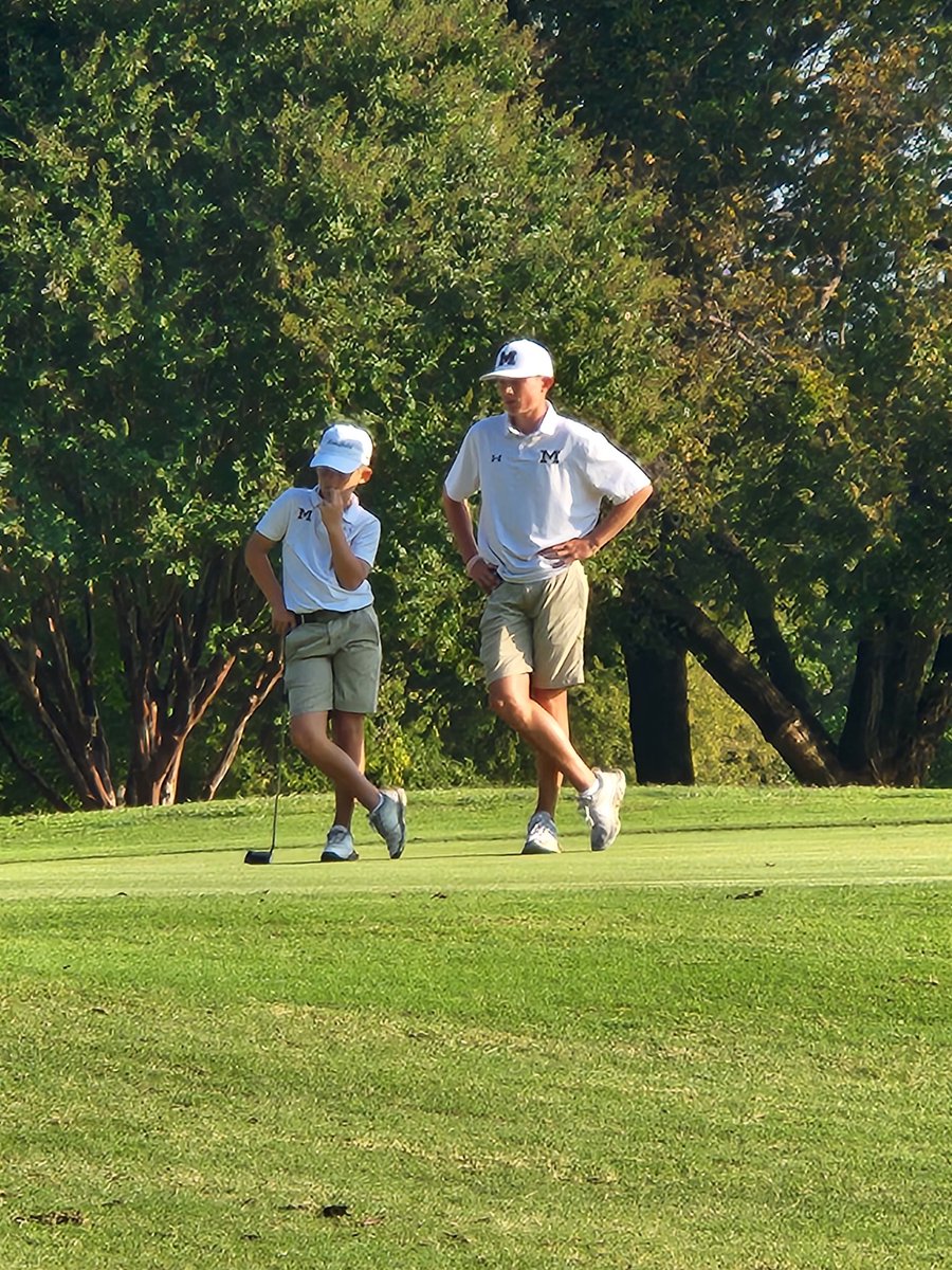 kbmom78's tweet photo. Love watching my boys support each other. Patrick looped for Jacob in first 18 hole tournament and was there to celebrate his hole in one.  What a day! https://t.co/CTFtZOJnUi